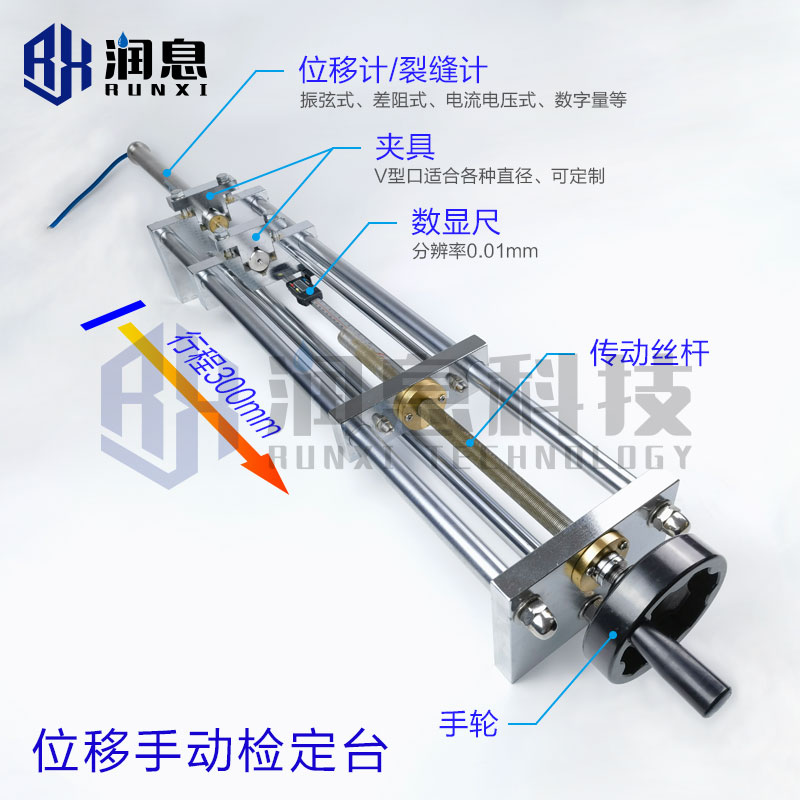 RXJD型位移手動(dòng)檢定臺